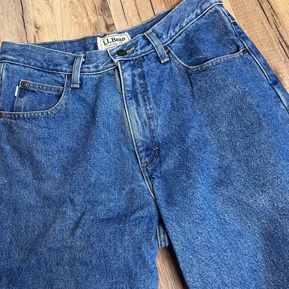 L.L. Bean Men’s Double L Natural Fit Plaid Flannel Lined Workwear Jeans 30 x 29 - Picture 3 of 6